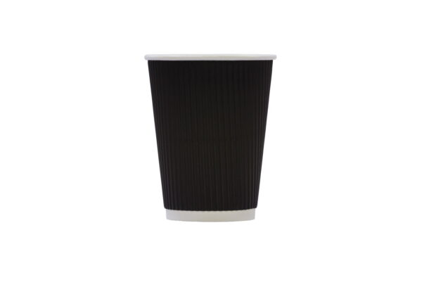 12oz Black Ripple Cup x 500